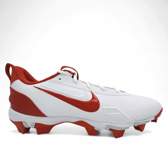 NIKE Force Trout 9 Keystone Baseball Cleats Mens 11‎ Red White FB9728-104 NEW - Picture 1 of 16